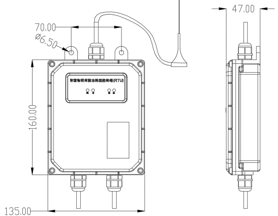 智慧物聯(lián)網(wǎng)微功耗測控終端 HD-WAF-20